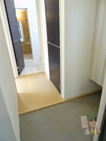 クラージュ　Ａの玄関