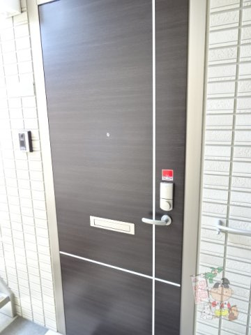クラージュ　Ａの玄関