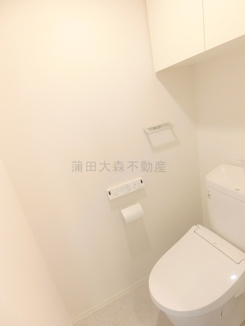 Garden Xavis(ガーデンザヴィス南蒲田のトイレ|温水洗浄便座付きのトイレ　