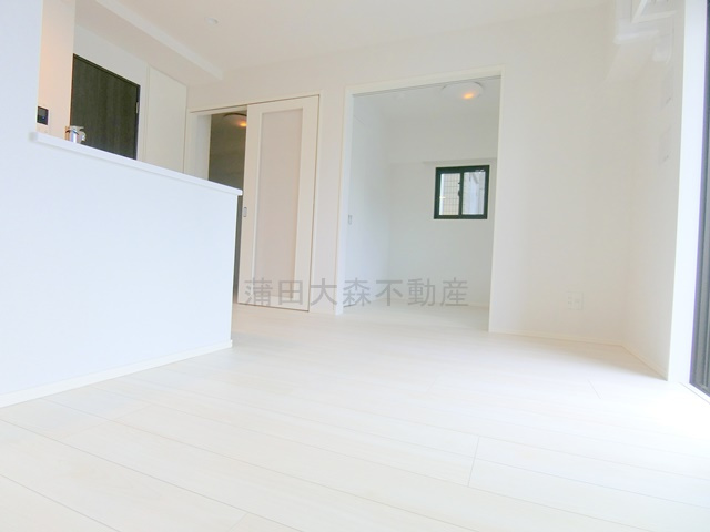 Garden Xavis(ガーデンザヴィス南蒲田の居間・リビング|LDK10帖　カウンターキッチンのリビングダイニングキッチン