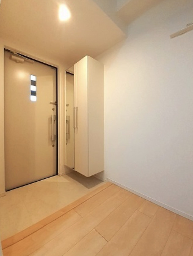 パークハイム常盤台の玄関