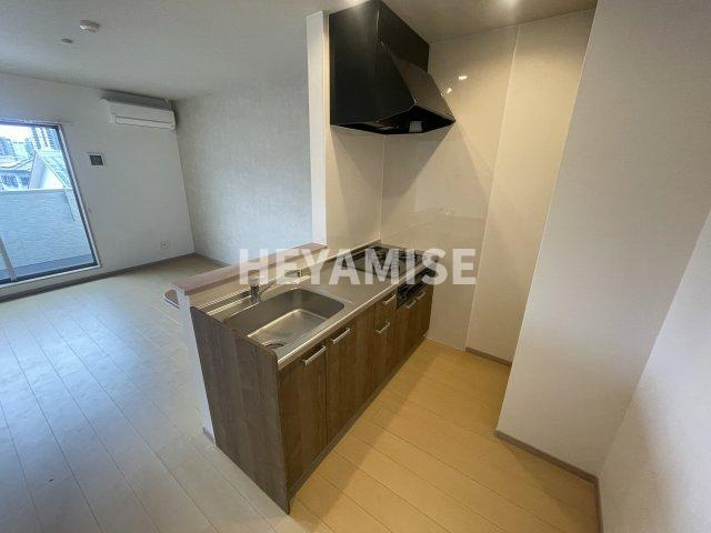 トレス天満Bのキッチン|※室内画像は別棟のもの。