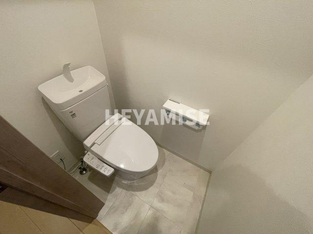 トレス天満Bのトイレ|※室内画像は別棟のもの。