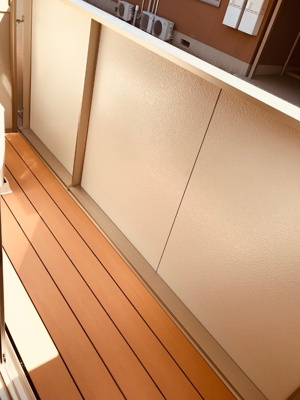 【バルコニー】 | ヴェルドユーラ・K | 開放的で明るい空間を演出してくれるバルコニーです