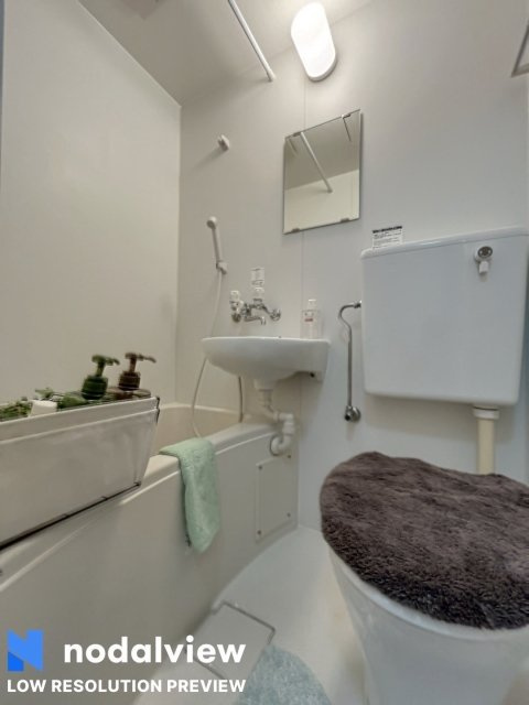 ナイスアーバンスピリッツ鶴見市場Ⅱ芦澤ビルの浴室|※家具・小物はイメージです