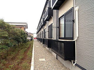 レオパレスグランシャリオのバルコニー