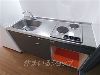 グリーンヒルズ高陽のキッチン|２口コンロ付き
