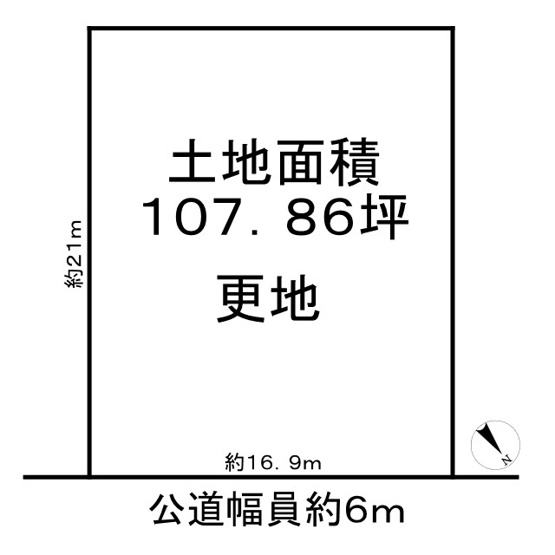 【土地図】 | 京田辺市松井ケ丘１丁目　土地