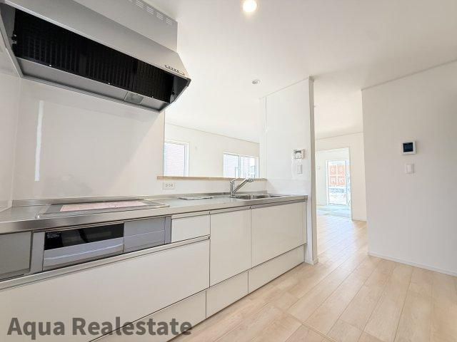 高松市牟礼町大町の新築一戸建のキッチン|きれいなキッチンです