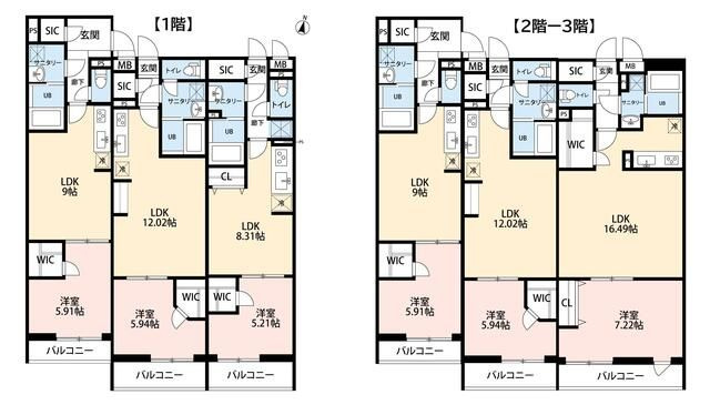 【間取り】 | リブリ・アンフィリット