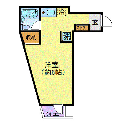 【間取り】 | スカイコート大宮第2