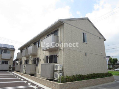 【外観】 | エクセルシオール吉岡南Ａ | ２０１５年築のアパートです。