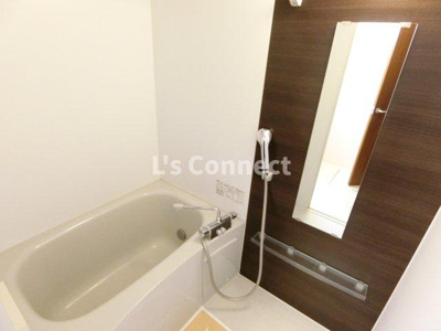 【浴室】 | エクセルシオール吉岡南Ａ | 追焚き、浴室乾燥付きのお風呂。