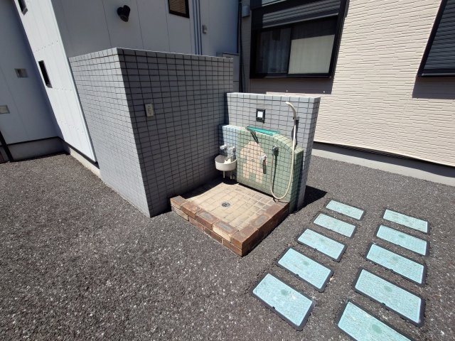 ベルケンネルのその他共用部分|ペット足洗い場