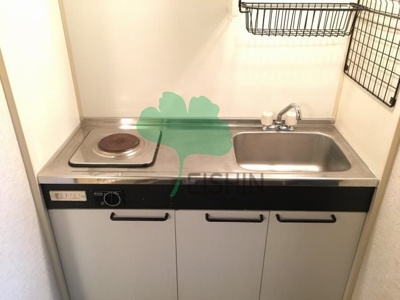 【キッチン】 | ユートピアマンション住吉 | シンプルな清潔感のあるキッチンです！