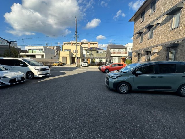 ヴェルジェⅡの駐車場