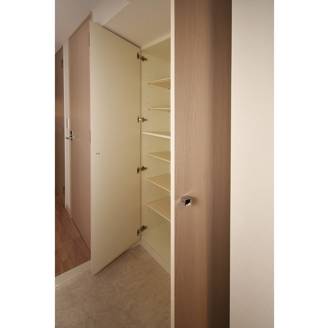 プランドール北浜の玄関