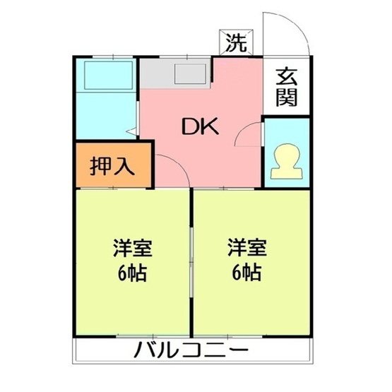 【間取り】 | 清水ハイツ