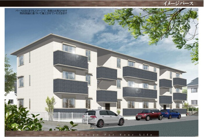 【外観パース】 | Mellow Stage