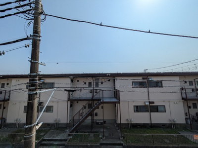 前面道路で日当たり良好