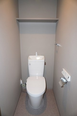 【トイレ】 | プレミアムフラット横濱紅葉坂 | トイレもきれいです