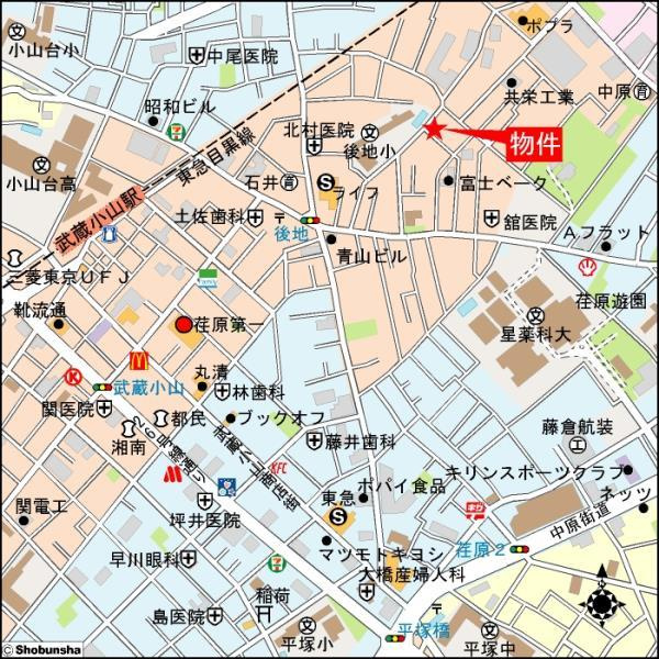 マンソンオウロの地図