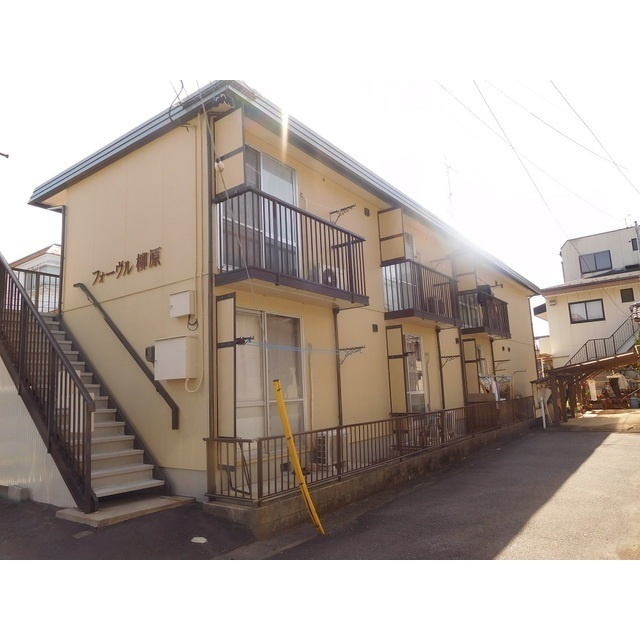 岐阜市細畑華南のアパートの外観