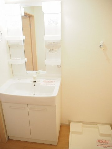 慶有荘の洗面所|使いやすい洗面所です