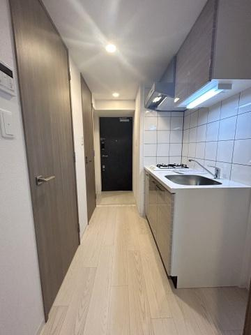 大阪市大正区三軒家東１丁目の賃貸マンションのエントランス|廊下