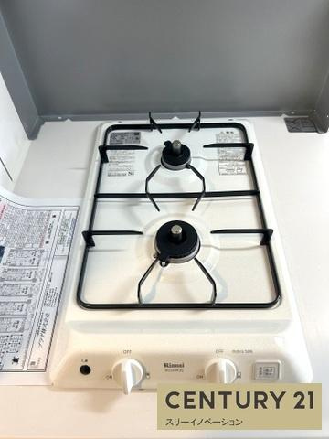 大阪市大正区千島１丁目の賃貸マンションのキッチン|★2口コンロ★