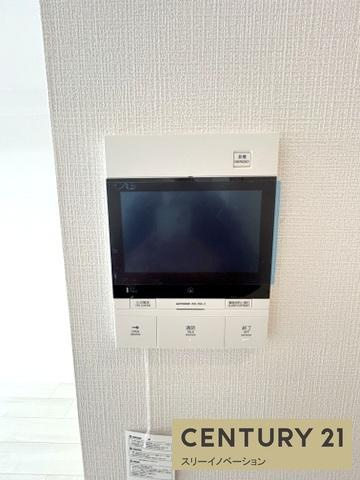 大阪市大正区千島１丁目の賃貸マンションのセキュリティ|★モニター付きインターホン★