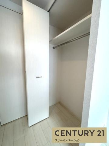 大阪市大正区千島１丁目の賃貸マンションの収納|クローゼット