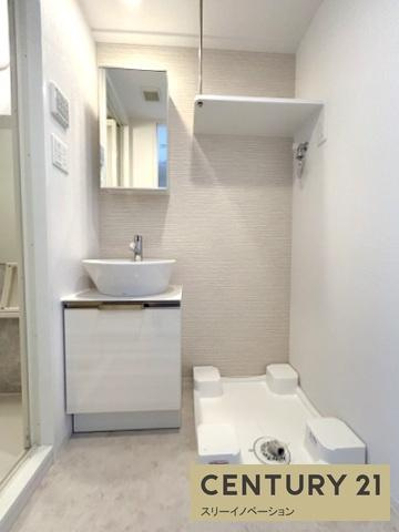 大阪市大正区千島１丁目の賃貸マンションの洗面所|★洗面所兼脱衣所★