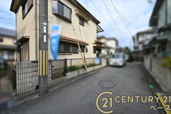 天理市平等坊町　一戸建の前面道路含む現地写真|■現地撮影写真■