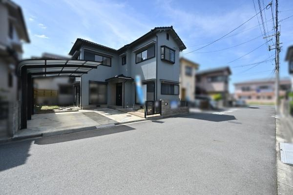 御所市寺内町　一戸建の前面道路含む現地写真