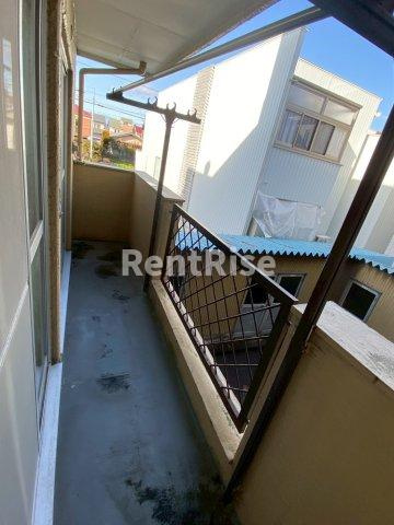 コーポ平林のバルコニー