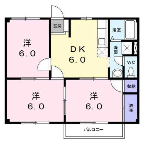 エクセレントの間取り