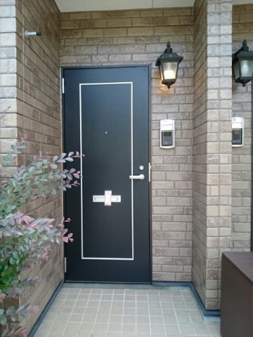 サンパティークＡのエントランス