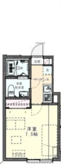 【間取り】 | KLEIS五反野Ⅱ | 間取りです。