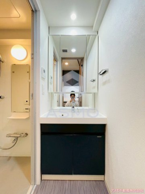 【洗面所】 | アーバネックス難波WEST | 同マンション別部屋　参考写真