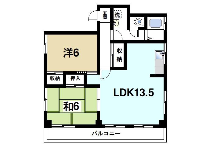 やぎもとビルの間取り|ファミリーさんにおススメの間取りです。