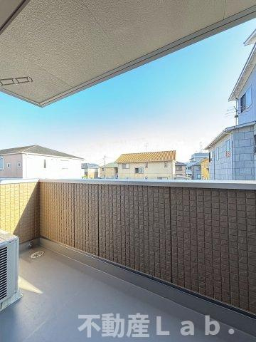 オーク・ヴィラのバルコニー