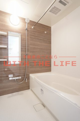 Leaf津福駅南【キャッシュバック対象物件】の浴室|お風呂で日々の疲れを落としましょう