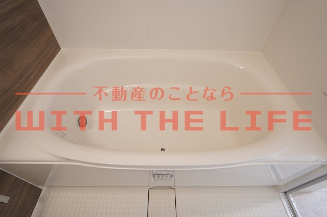 Leaf津福駅南【キャッシュバック対象物件】の浴室|ゆったり過ごせるお風呂です