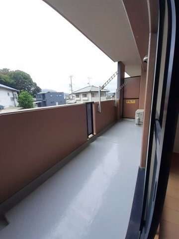 セントラルヒルズのバルコニー