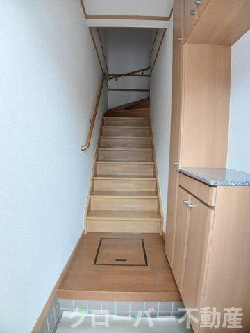 ミストラルＢの玄関