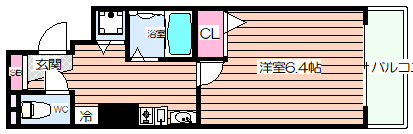 【間取り】 | プレサンス梅田フロンティア