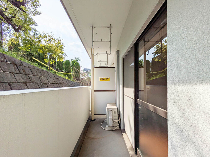 バーチェのバルコニー