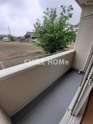 ブルー・スカイⅡのバルコニー|当社、チルホームのHPもご覧ください(^^)/物件情報多数♪
