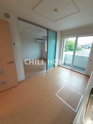 ブルー・スカイⅡの居間・リビング|当社、チルホームのHPもご覧ください(^^)/物件情報多数♪